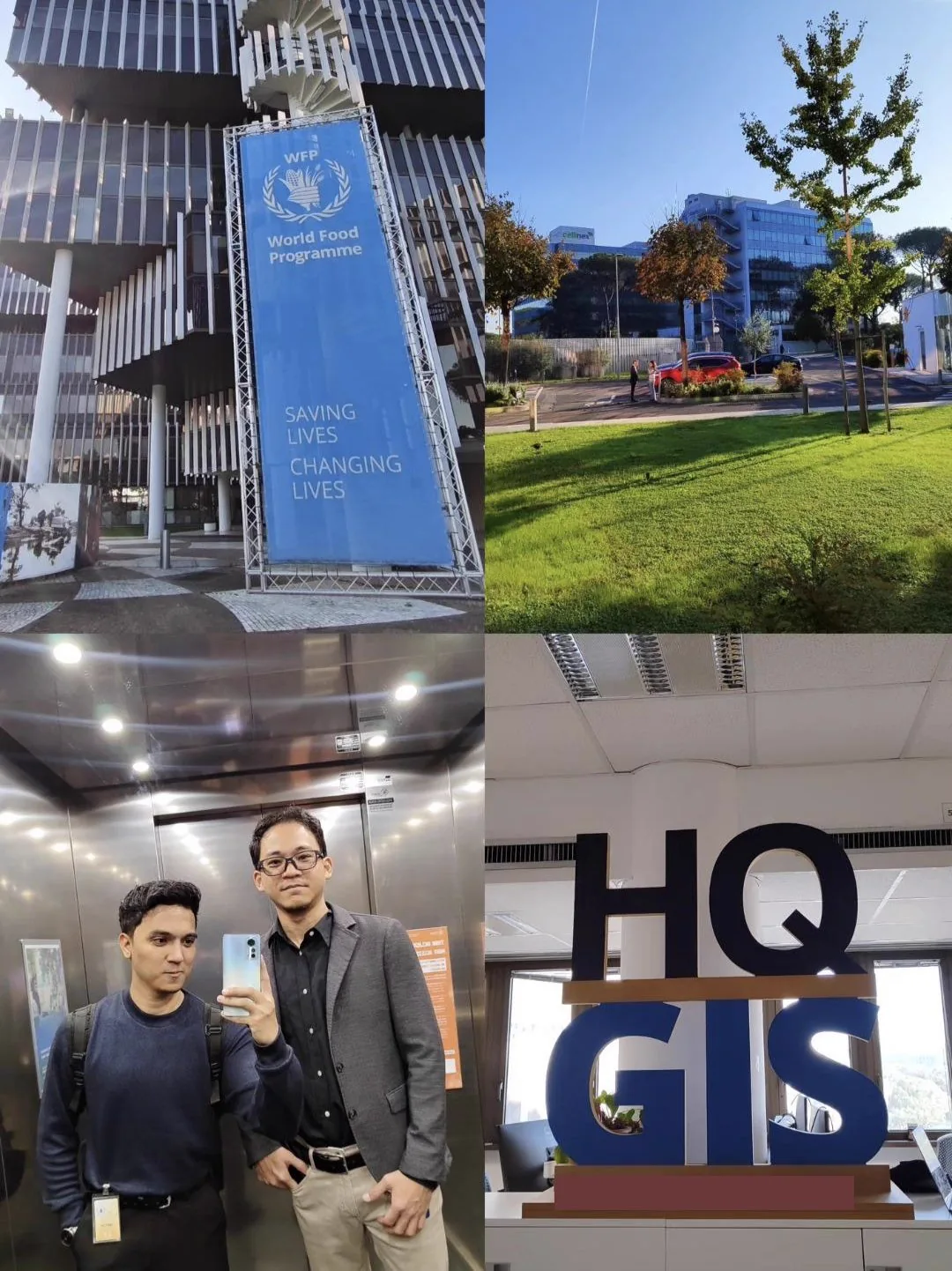 A visit to the WHO Headquarter GIS Office in Rome